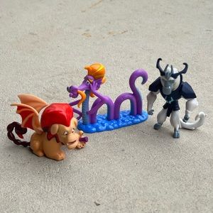 My Little Pony Side Character Villains Manticore Storm King and Steven Figurines